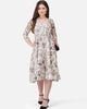 Women’s Off-White &amp; Black Angarkha Style Kurta