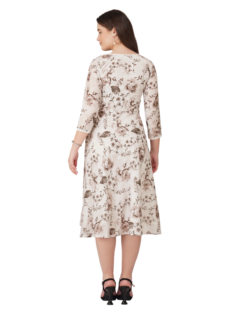 Women’s Off-White &amp; Black Angarkha Style Kurta