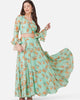 Pistachio Floral Skirt and Blouse Set – Summer Breeze Collection