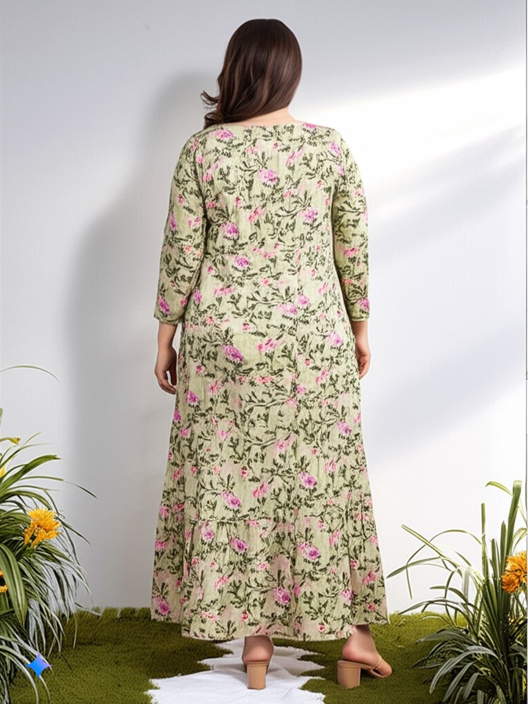 Blissful Harmony Cotton One-Piece