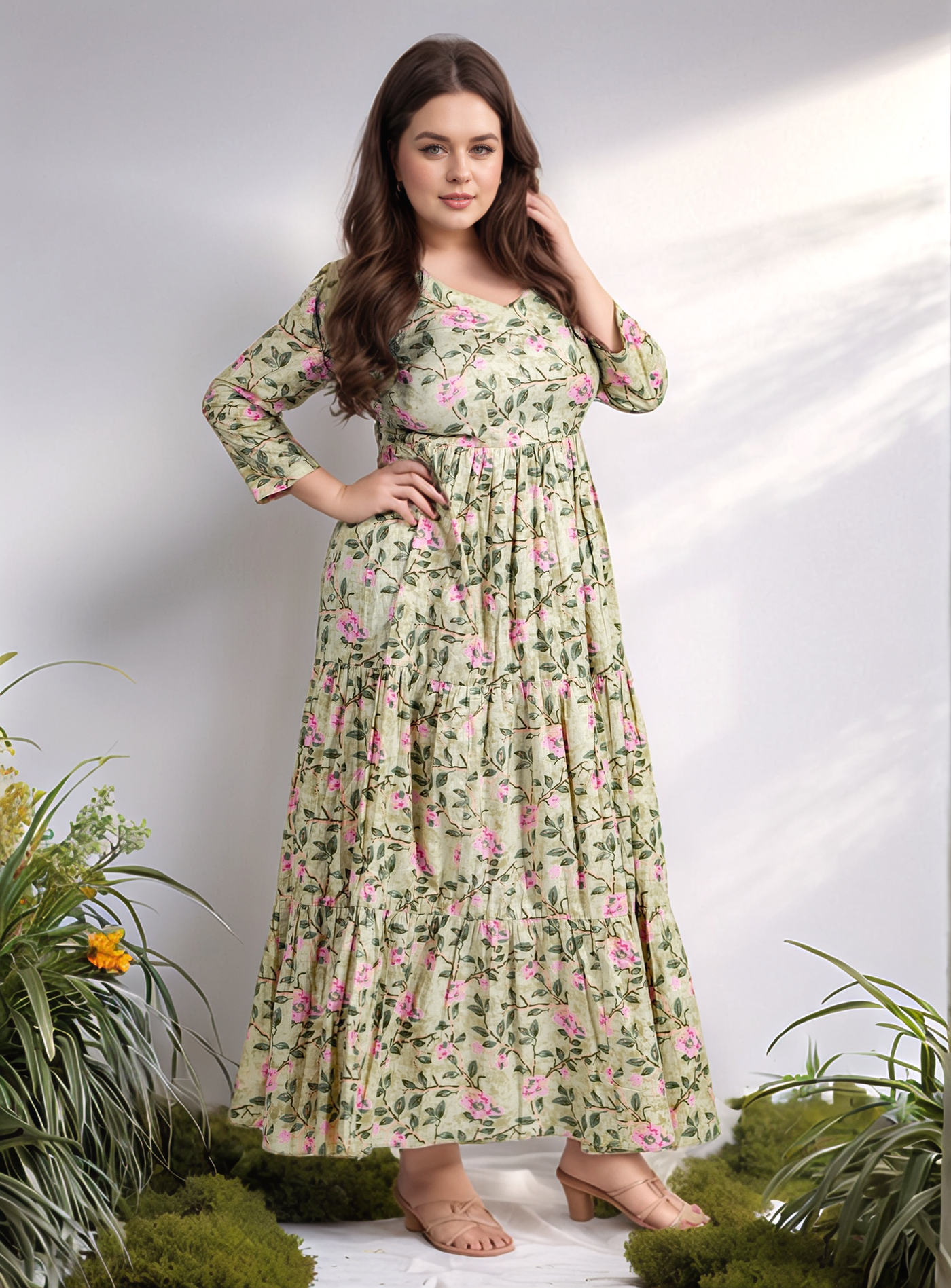 Blissful Harmony Cotton One-Piece