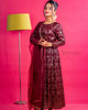 Zoya Anarkali Set with Pant & Dupatta in Georgette Fabric